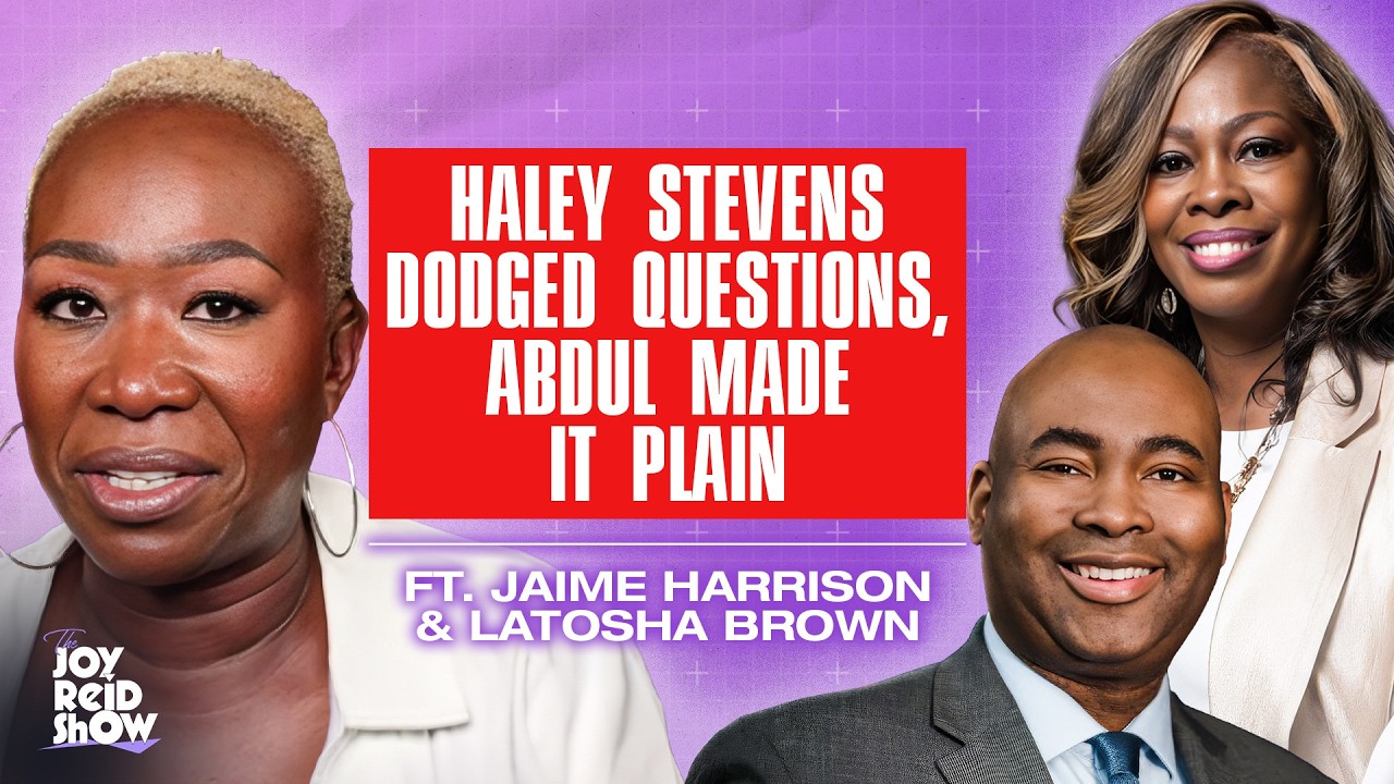 Haley Stevens Dodged Questions, Abdul Made it Plain | The Joy Reid Show