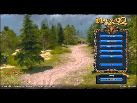 Majesty 2 Title Theme Animatic (2009, Paradox Interactive/Ino Co) HD Animated