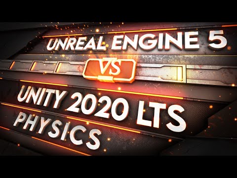 Unreal 5 vs Unity - Round 1 - Physics