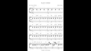 Le sei e ventisei -Cesare Cremonini base e spartito piano