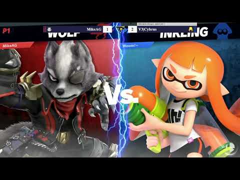 Tap Jump 2 Winners Finals - Cybrus (Inkling) vs MikeAG (Wolf)