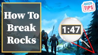 Valheim - How To Break Rocks