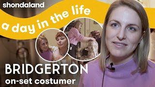 A Day in the Life of a Bridgerton On Set Costumer   Shondaland