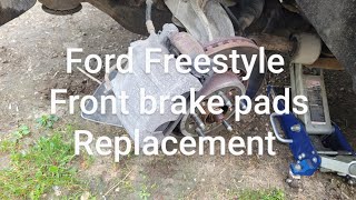 How to replace Ford Freestyle front brake pads