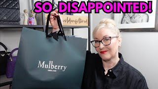 LUXURY BAG UNBOXING! IS THIS A FAIL? QUALITY ISSUES? MULBERRY BAG!