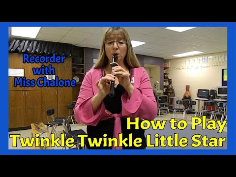 Twinkle Twinkle Little Star Recorder Tutorial - Purple belt