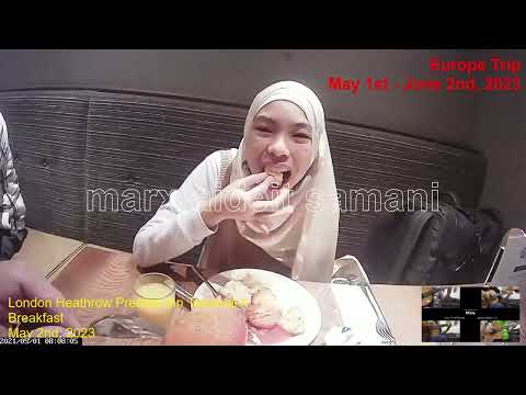 May 2nd, 2023 Breakfast @ Premier Inn London Heathrow Airport Terminal 4 Hotel