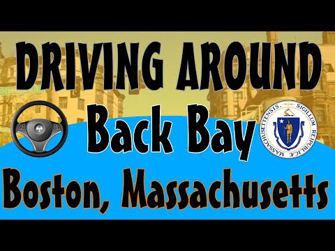 Driving Around: Back Bay in Boston