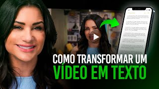 Como TRANSCREVER VÍDEO em TEXTO - RÁPIDO e FÁCIL | Rejane Toigo