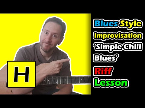 Simple Chill Improvisation Ideas | Blues Rock Guitar Lesson