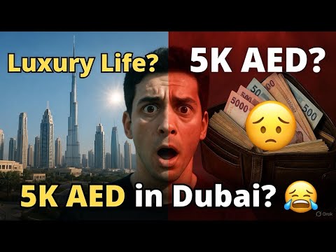 Can You Live on 5K AED Salary  in Dubai? 2025 Honest Reality Check! — Dubai healthcare video by Spectronix Consultancy