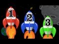 Number Counting Space Ships Kids Learn To Count Numbers 1 To 10