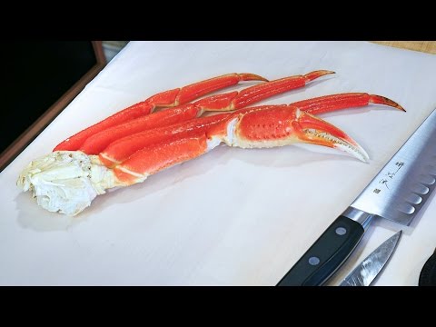 Cleaning Snow Crab Legs Fine Dining Style
