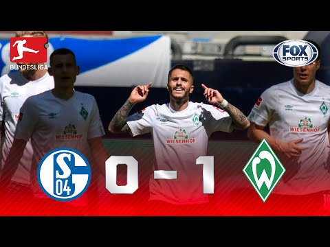 GOLAÇO 'BRASILEIRO'! Veja os melhores momentos de Schalke 04 0 x 1 Werder Bremen pela Bundesliga