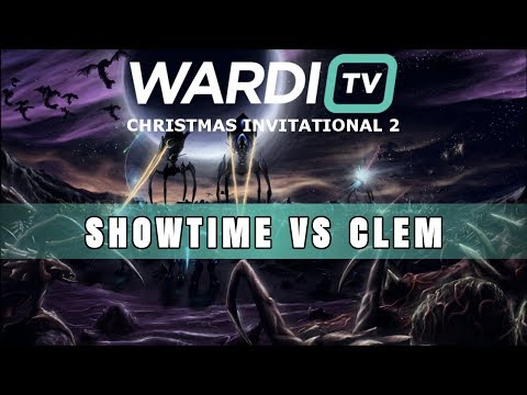 ShoWTimE vs Clem (PvT) - WardiTV Christmas Invitational Group C