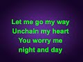 Unchain My Heart Ray Charles Karaoke