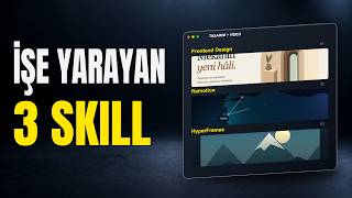 İşe Yarayan 3 Yapay Zekâ Skill’i | Tasarım ve Video