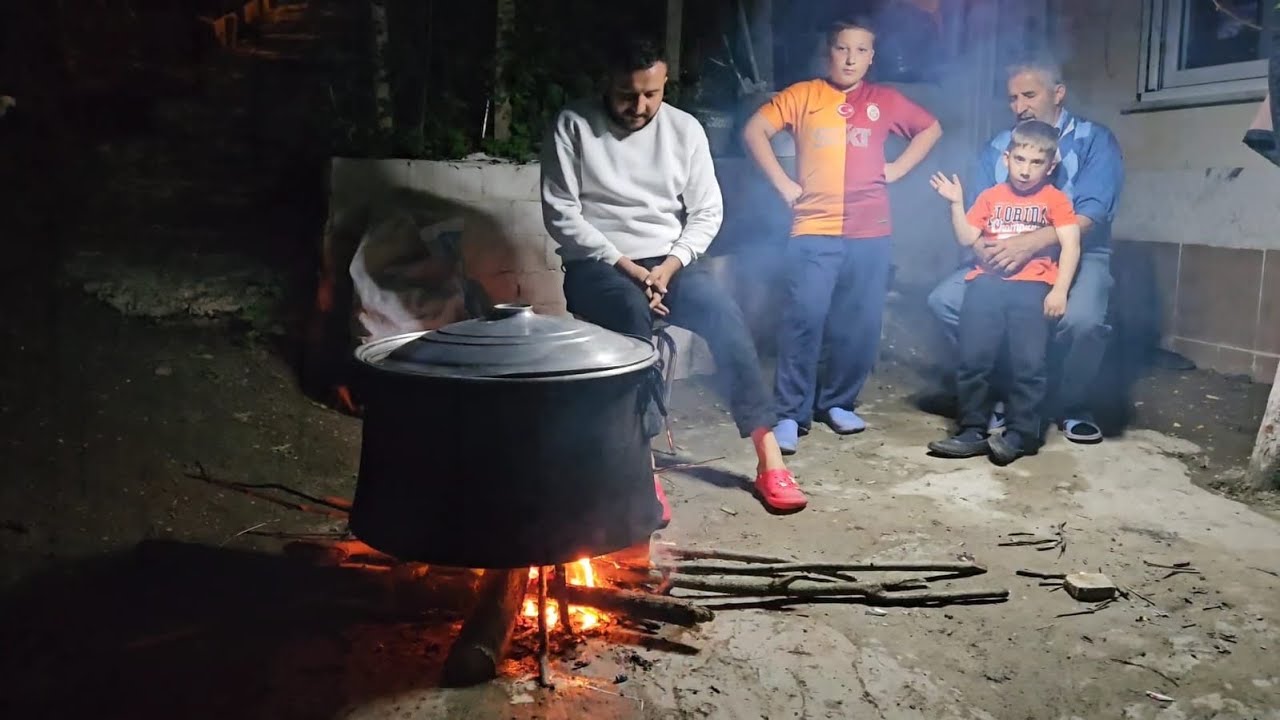 ‼️KURBAN KAVURMASI🔥🔥 ÇOCUKLARIM KAZANI BEKLİYOR‼️☺️