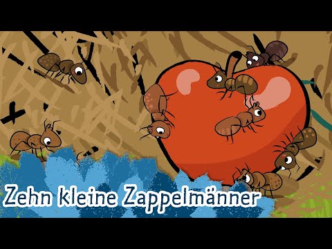 Zehn kleine Zappelmänner | Kinderlieder - die kleine Eule & ihre Freunde