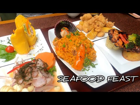 PERUVIAN FOOD in Lima - Seafood in Peru! | Street Food