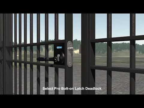 Gatemaster Select Pro bolt on latch deadlock