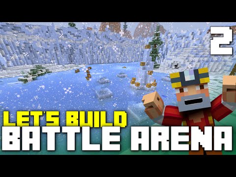 Battle Mode Arena Let's Build!! (Part 2 - Minecraft Xbox One)