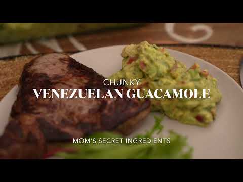 Chunky Venezuelan Guacamole - Mom's Secret Recipe