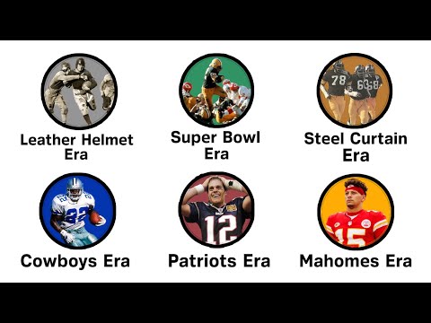 Every NFL ERA Explained in 25 Minutes