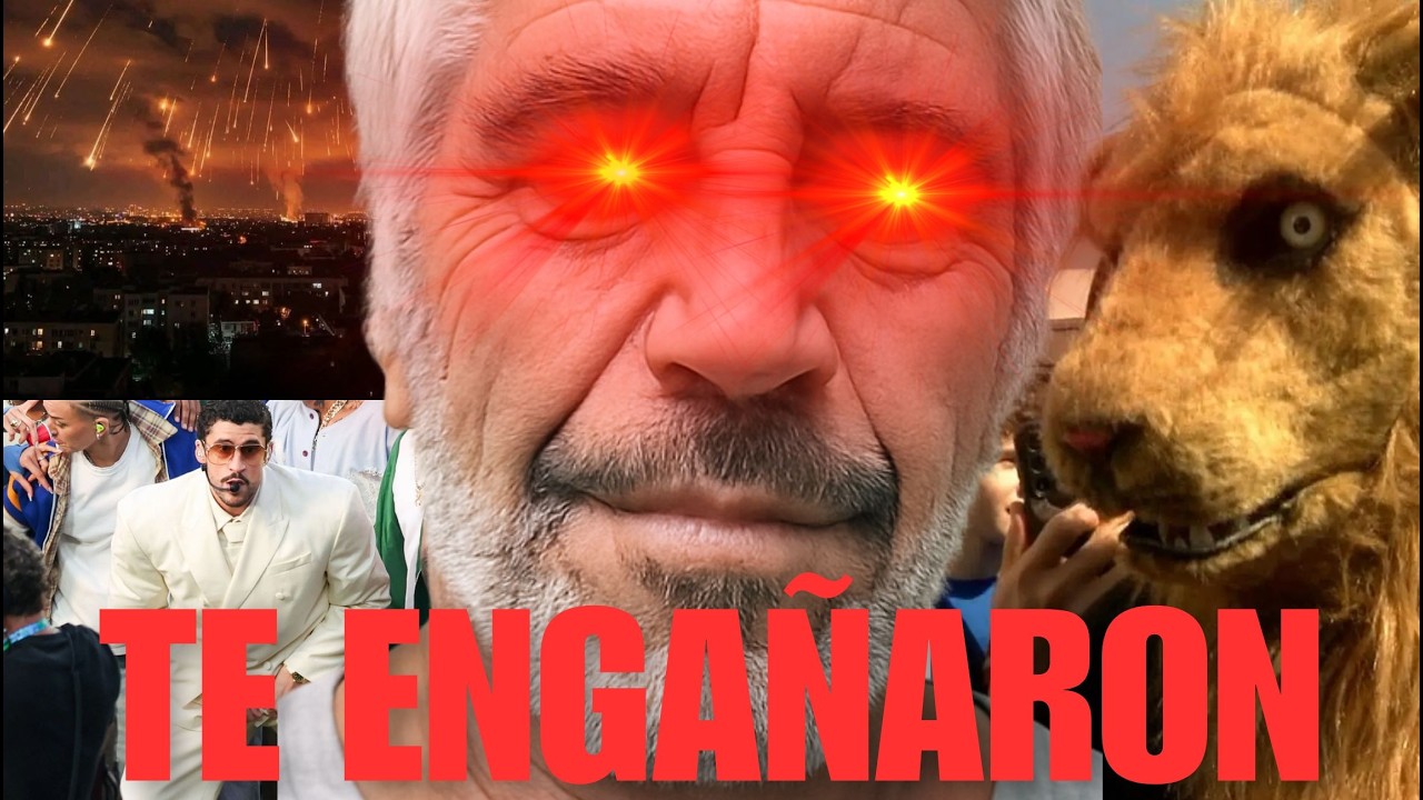 TE ENGAÑARON ¿LA GUERRA de IRÁN ES UNA MENTIRA como BAD BUNNY y LOS THERIAN?