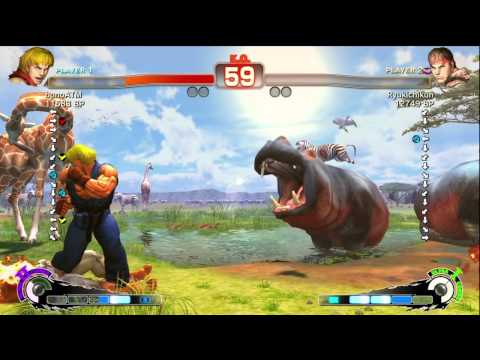 Ryukichikun [Ryu] vs bpnoATM [Ken] SSF4 Japanese Online Ranked Matches - TRUE-HD