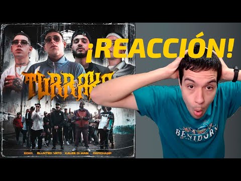 🇪🇸 REACCIÓN 🇪🇸 A Kaleb Di Masi ❌ ECKO ❌ Blunted Vato ❌ Papichamp - TURRAKA REMIX