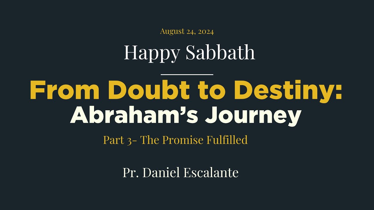 From Doubt to Destiny: Abraham's Journey: Part 3: The Promise Fulfilled