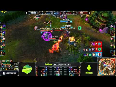 Tricked eSport Vs. Aria eSports Game 2 - Hitbox ChallengerFaceOff