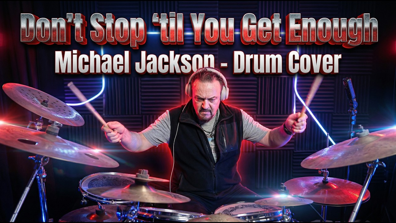 Don’t Stop ’til You Get Enough - Michael Jackson - Drum Cover