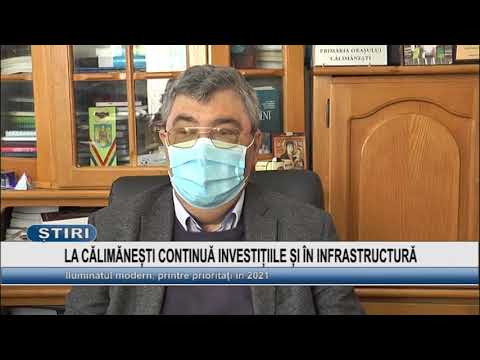 LA CALIMANESTI CONTINUA INVESTITIILE SI IN INFRASTRUCTURA