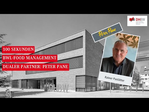 100 Sekunden BWL-Food Management - Peter Pane