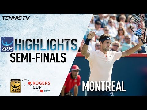 Highlights: Federer, Zverev Win Semis In Montreal 2017