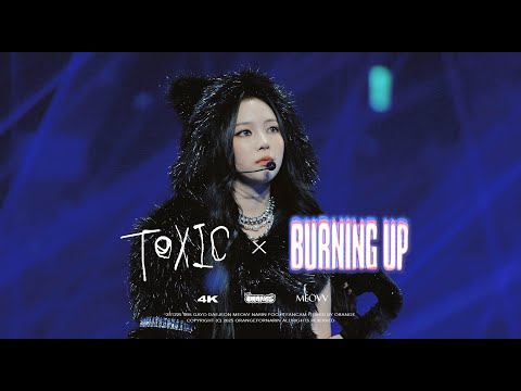 [4K][FANCAM] 251225 SBS 가요대전 미야오 나린 MEOVV NARIN  - 'TOXIC + Burning Up'  직캠 (멀티캠) FOCUS (MULTI-CAM)
