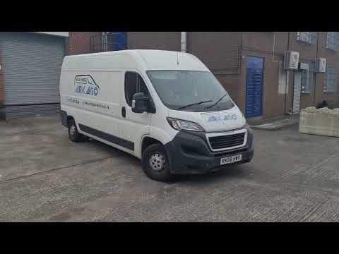 Lot 17 - 2018 PEUGEOT BOXER 335 PRO L3H2 BLUE H PANEL VAN