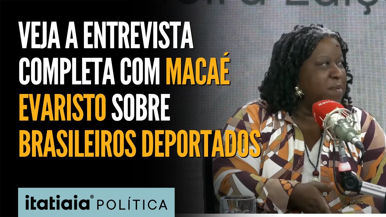 ACOLHIMENTO DE BRASILEIROS DEPORTADOS DOS EUA: MINISTRA DOS DIREITOS HUMANOS FALA SOBRE O TEMA