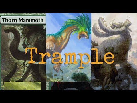 MTG - Trample: Evergreen Month Day 1 for Magic: the Gathering