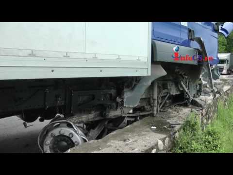 Accident FanCurier km 5 Resita DN 58 Caransebes