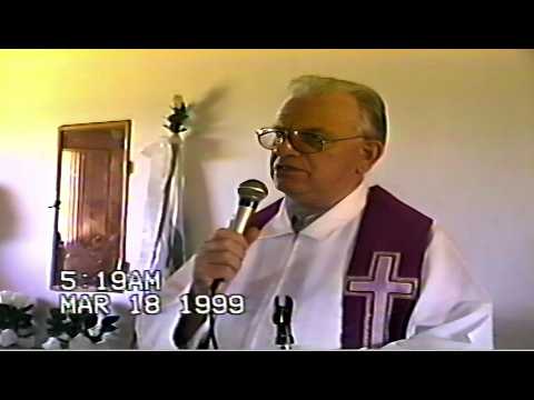 Padre Afonso - Registro de 1999 | Missa de São José e Recordações Inesquecíveis