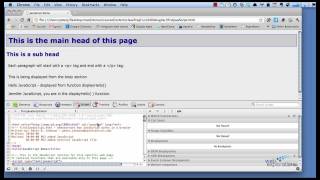 Debugging JavaScript using Breakpoints with the Google Chrome Developer Tools