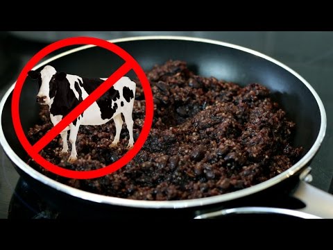 Vegan Ground Beef! My High Protein Meat Substitute