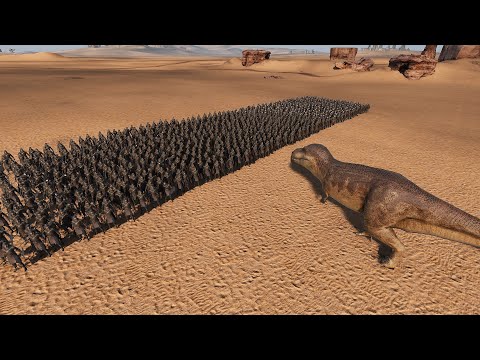 T-REX vs 1000 PERSIAN SOLDIERS - Ultimate Epic Battle Simulator 2 | UEBS 2
