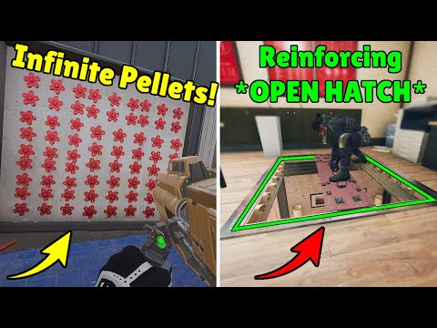 *Unlimited + Full Auto* Hibana X-KAIROS Launcher | RARE Reinforcing *OPEN HATCH* - Rainbow Six Siege