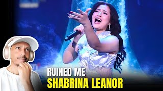 Download lagu My REACTION to SHABRINA LEANOR - RUINED ME (Cover) | Indonesian Idol mp3