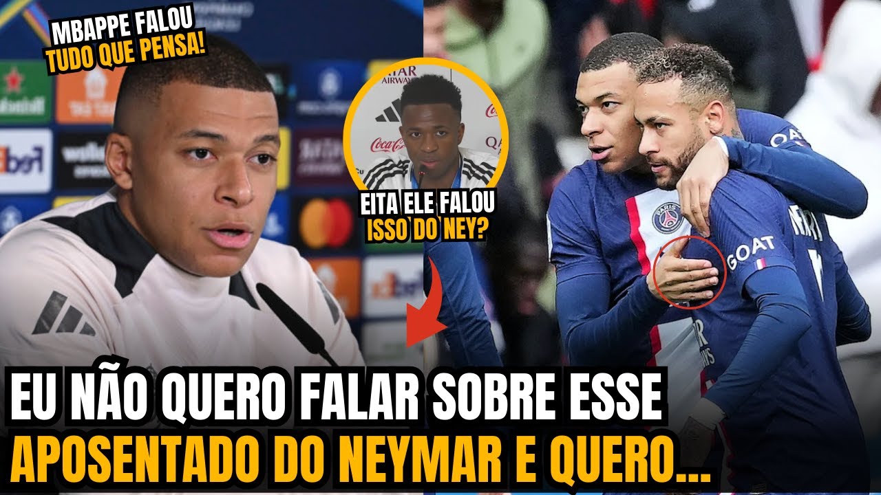 🚨EITA!! OLHA A RESPOSTA DE MBAPPE PARA NEYMAR QUE DEIXOU TODOS EM CHOQUE!!