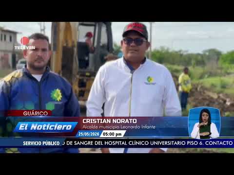 Seis comunidades anegadas por crecida de ríos en Guárico - El Noticiero emisión meridiana 26/05/26